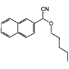 2-(2-Naphthyl)-2-pentyloxyethanenitrile