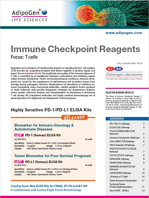 Immune Checkpoint Reagents Brochure 2019