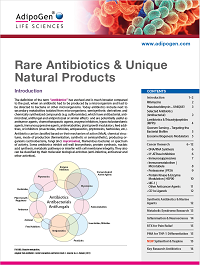 Rare Antibiotics & Unique Natural Products 2024